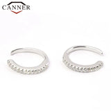 925 Silver Clip Earrings for Women Fairy Pierced Ear Jewelry