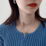 925 Silver Choker Pendant Necklace for Women