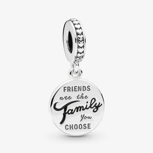 925 Sterling Silver Are Family Pendant Charm Beads