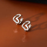 925 Silver Sparkling Gypsophila Earrings Wedding Party Gift