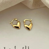 925 Silver Heart Earrings for Women Birthday Party Wedding