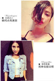 925 Silver heart zircon Necklace Pendant Lady Gift