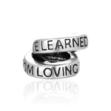 925 Sterling Silver Spiral Charm Bead for Bracelet Necklace