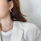 925 Silver Intricate Braided Twisted Hoop Earrings 23mm Diameter