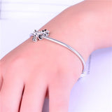 925 Silver Motorcycle Charm Bead for Bracelet Necklace