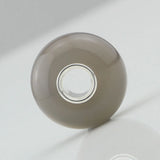 925 Silver Gray Stone Charm Bead for Bracelet Jewelry