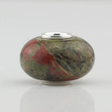 925 Silver Stone Charm Bead for European Bracelet