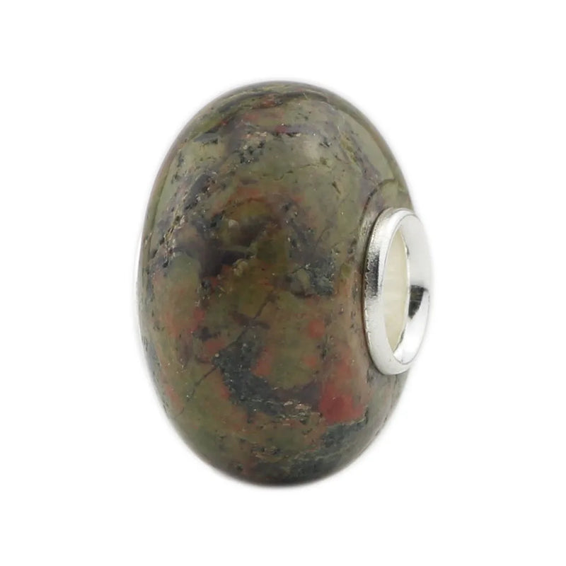 925 Silver Stone Charm Bead for European Bracelet