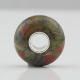 925 Silver Stone Charm Bead for European Bracelet