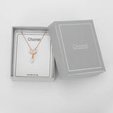 925 Silver Pearl Ginkgo Pendant Necklace for Women