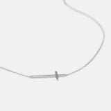 925 Silver Cross Necklace Women