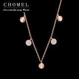 925 Silver Sequins Necklace Choker Ins Wind Women Fine Jewelry