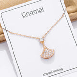 925 Silver Skirt Necklace Choker For Women by Chomel