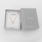 925 Sterling Silver Flash Diamond Choker Necklace for Women