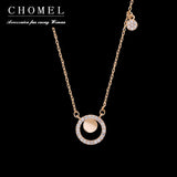 925 Sterling Silver Flash Diamond Choker Necklace for Women