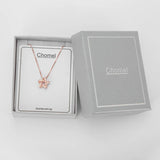 925 Sterling Silver star necklace choker for Women