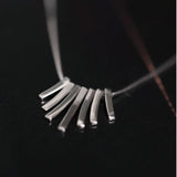 925 Sterling Silver Tassel Necklace Pendant For Women