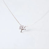 925 Silver Wishing Tree Necklace Pendant Gift