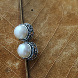 925 Silver Pearl Earrings