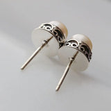 925 Silver Pearl Earrings