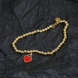 925 Silver 4mm Round Bead Love Bracelet Light Jewelry