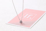 925 Silver zircon Necklaces For Women Gift
