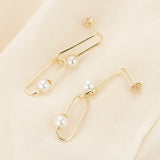 925 Sterling Silver Pearl Earrings for Women - High End Fine Jewelry Gift