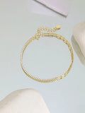 925 Silver Temperament Zircon Bracelet - Gothic Style Fine Jewelry