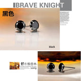 925 Sterling Silver Zircon Crystal Stud Earrings For Women