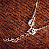925 Silver Anklet Cube Ankle Bracelet Foot Jewelry for Women