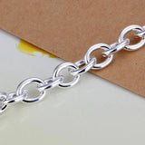 925 Silver Bracelet Star Wedding Party Christmas Gift Jewelry
