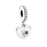 925 Silver Carousel Prince Charm Bead for Bracelet DIY Jewelry