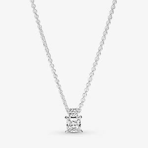 925 Silver Hearts Pendant Necklace For Women