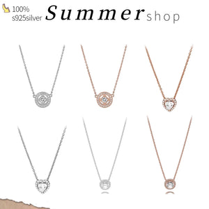 Heart Pendant Necklace for Women - Elegant Metal Necklace Design