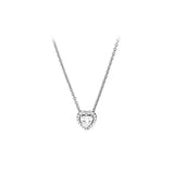 Heart Pendant Necklace for Women - Elegant Metal Necklace Design