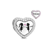 925 Silver Horse Charm Love Beads Pendant Amulet Accessory