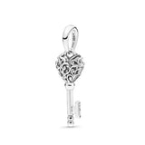 925 Silver Horse Charm Love Beads Pendant Amulet Accessory