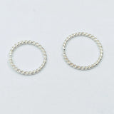 925 Silver Nose Ring Twist Nose Piercing Body Jewelry 5pcs/pack