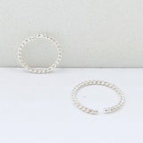 925 Silver Nose Ring Twist Nose Piercing Body Jewelry 5pcs/pack