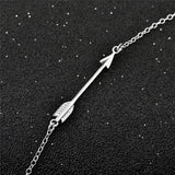 925 Silver Cupid's Arrow Pendant Necklace
