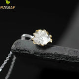 925 Sterling Silver Poppy Flower Necklace Vintage Style Lady Gift