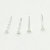 925 Sterling Silver Heart Nose Stud Tiny Nose Pin Piercing Jewelry