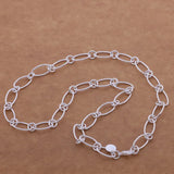 925 Silver Necklace Chains Wedding Party Jewelry