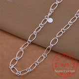 925 Silver Necklace Chains Wedding Party Jewelry
