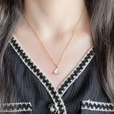 925 Silver Fritillary Skirt Necklace Sweet Banquet Jewelry