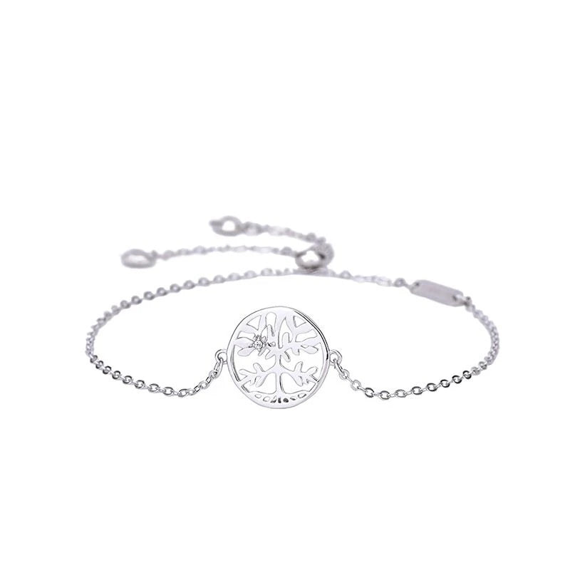925 Silver Life Tree Bracelet for Women