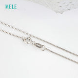 925 Silver Necklace 0.8mm Snake Chain 60cm Adjustable