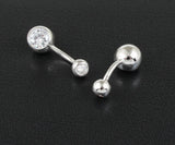 925 Silver Belly Piercing Navel Jewelry for Women