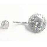 925 Silver Crystal Belly Piercing Navel Jewelry