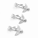 925 Silver Crystal Eagle Belly Button Ring Navel Piercing Beach Jewelry